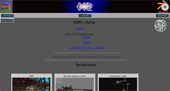 Desktop Screenshot of oopz.blenderfreelance.com
